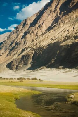 Nubra Valley,Ladakh,Himalayan peaks,Bactrian camels,adventure enthusiasts