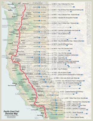 Appalachian Trail,Pacific Crest Trail,Continental Divide Trail,American Longest Trail,Great Western Loop,American Discovery Trail,Eastern Continental Trail,North Country National Scenic Trail,Great Western Trail,Mountains to Sea Trail