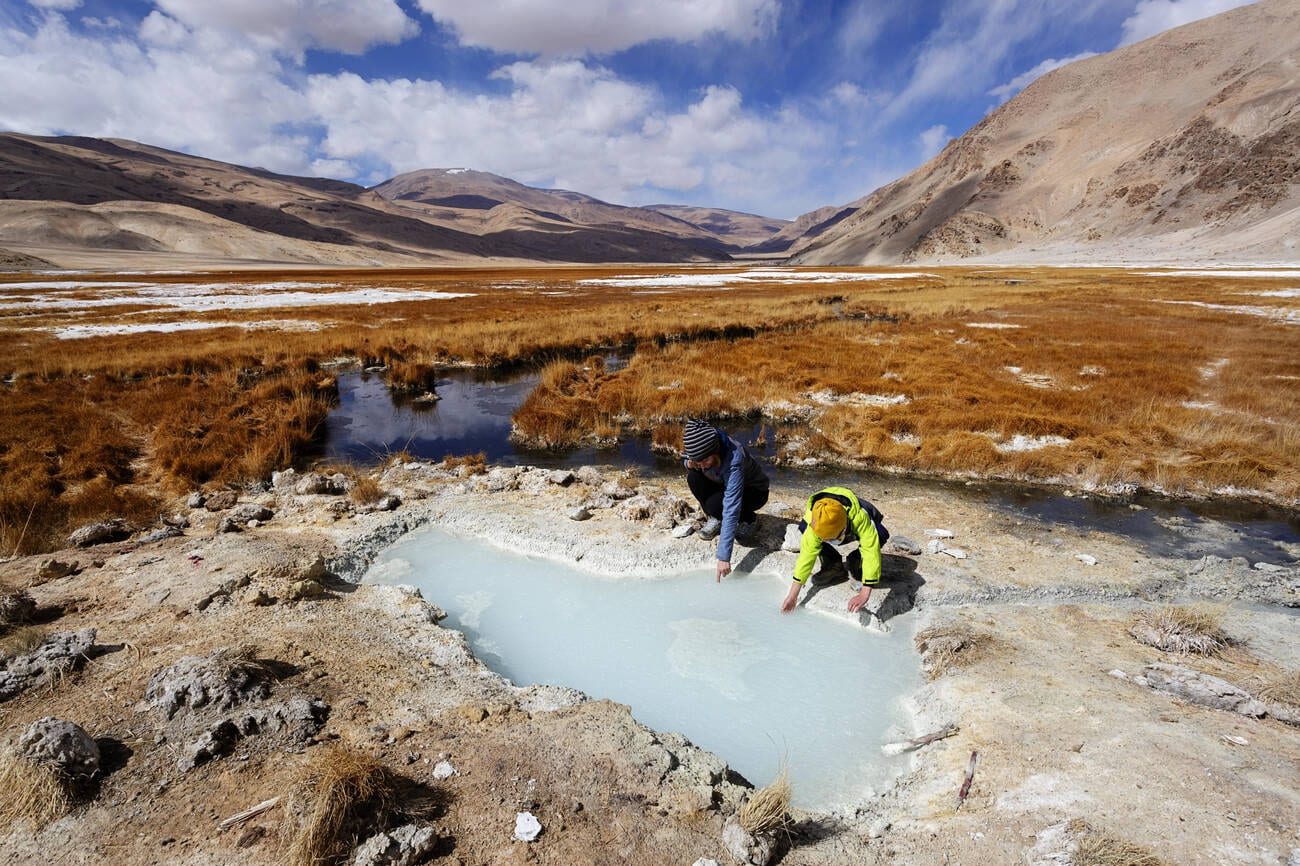 Ladakh hot springs