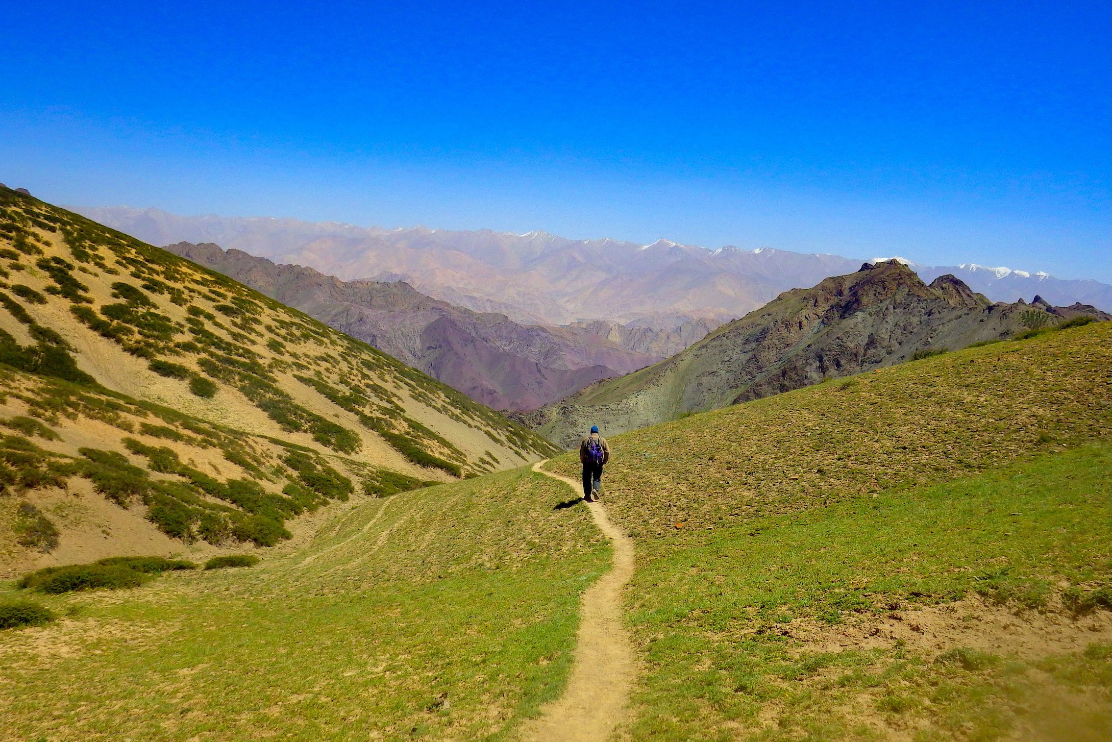 marcher au Ladakh
